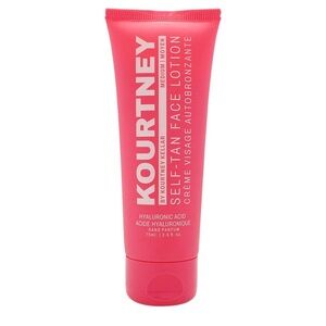 Celebrity Face Self Tan Hyaluronic‎ Acid Lotion Fragrance Free Sensitive Skin